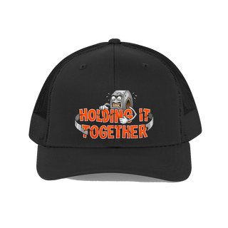 Barely Holding It Together Cap — Funny Anxious Dad Hat