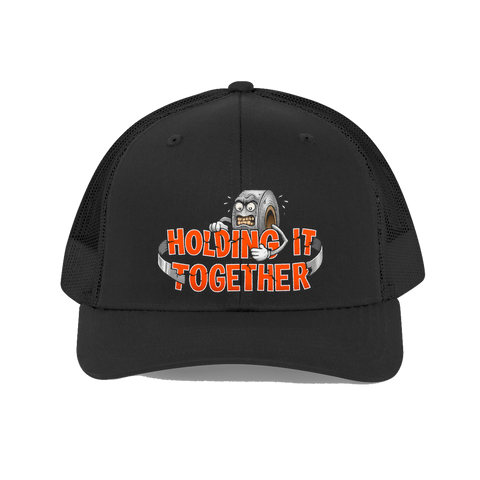Barely Holding It Together Cap — Funny Anxious Dad Hat