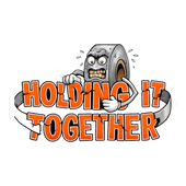 Barely Holding It Together Sticker - Funny Burnout Decal