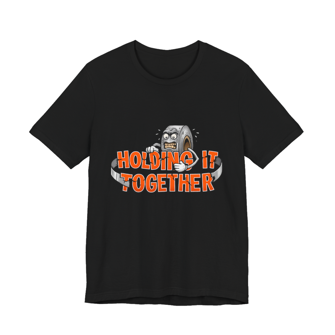 Barely Holding It Together Shirt — Funny Burnout Graphic Tee