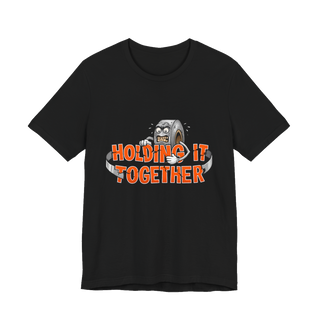 Barely Holding It Together Shirt — Funny Burnout Graphic Tee