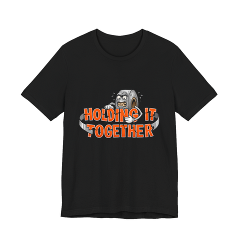 Barely Holding It Together Shirt — Funny Burnout Graphic Tee