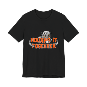 Barely Holding It Together Shirt — Funny Burnout Graphic Tee