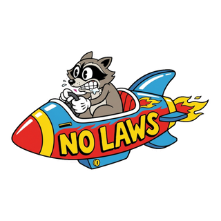 Become Ungovernable Raccoon Sticker — Funny Trash Panda Meme