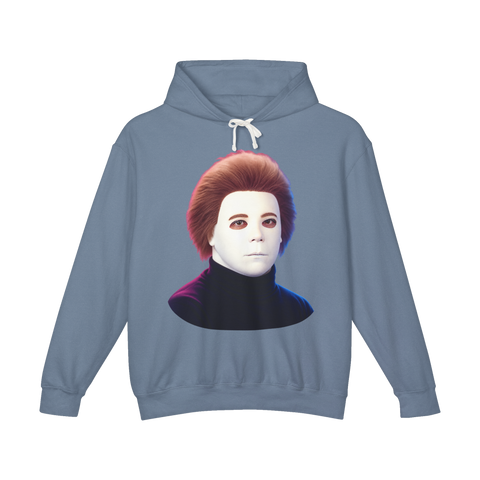 Billionaire Boogeyman Hoodie — Funny Elon Musk Michael Myers — Blue Jean