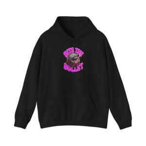 Bite The Bullet Bubblegum Funny Retro Hoodie