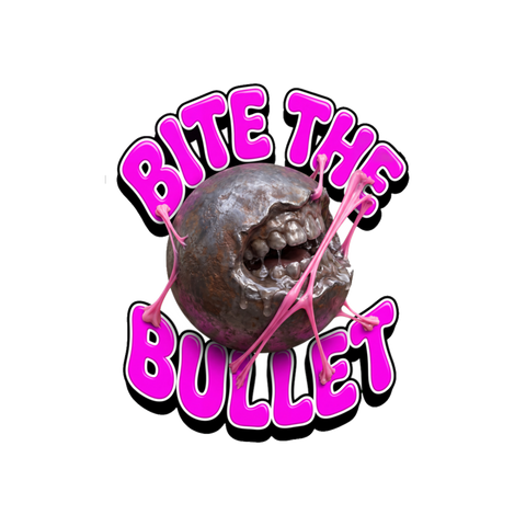 Bite The Bullet Bubblegum — Sticker