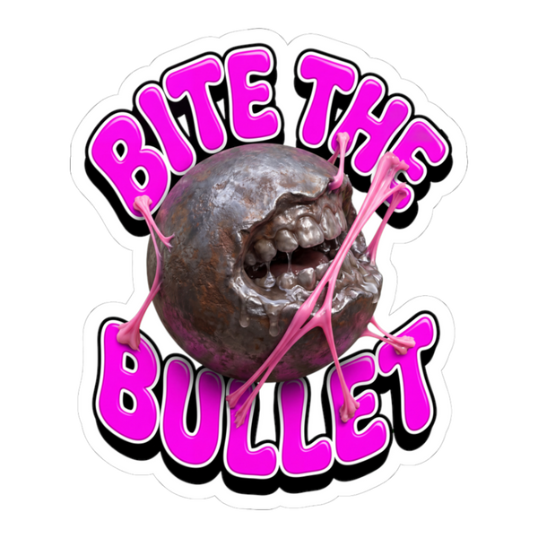 Bite The Bullet Bubblegum — Sticker