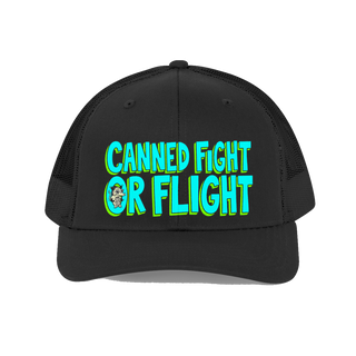 Canned Fight-Or-Flight — Funny Possum Energy Drink Hat