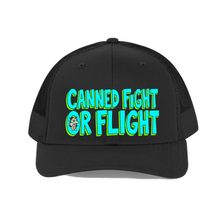 Canned Fight-Or-Flight — Funny Possum Energy Drink Hat