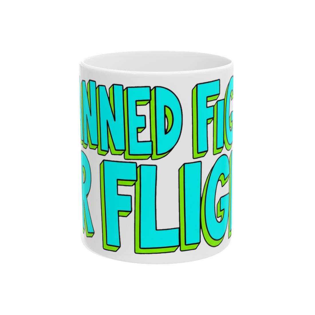 Canned Fight-Or-Flight — Mug