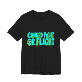 Canned Fight-Or-Flight — Funny Possum Energy Drink T-Shirt
