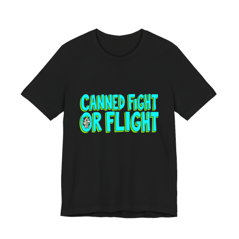 Canned Fight-Or-Flight — Funny Possum Energy Drink T-Shirt