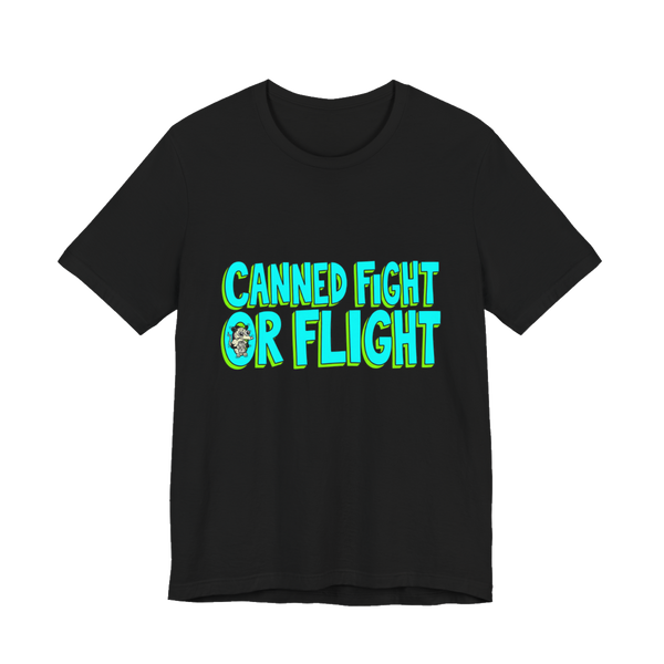 Canned Fight-Or-Flight — Funny Possum Energy Drink T-Shirt