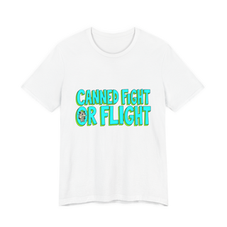 Canned Fight-Or-Flight — Funny Possum Energy Drink T-Shirt