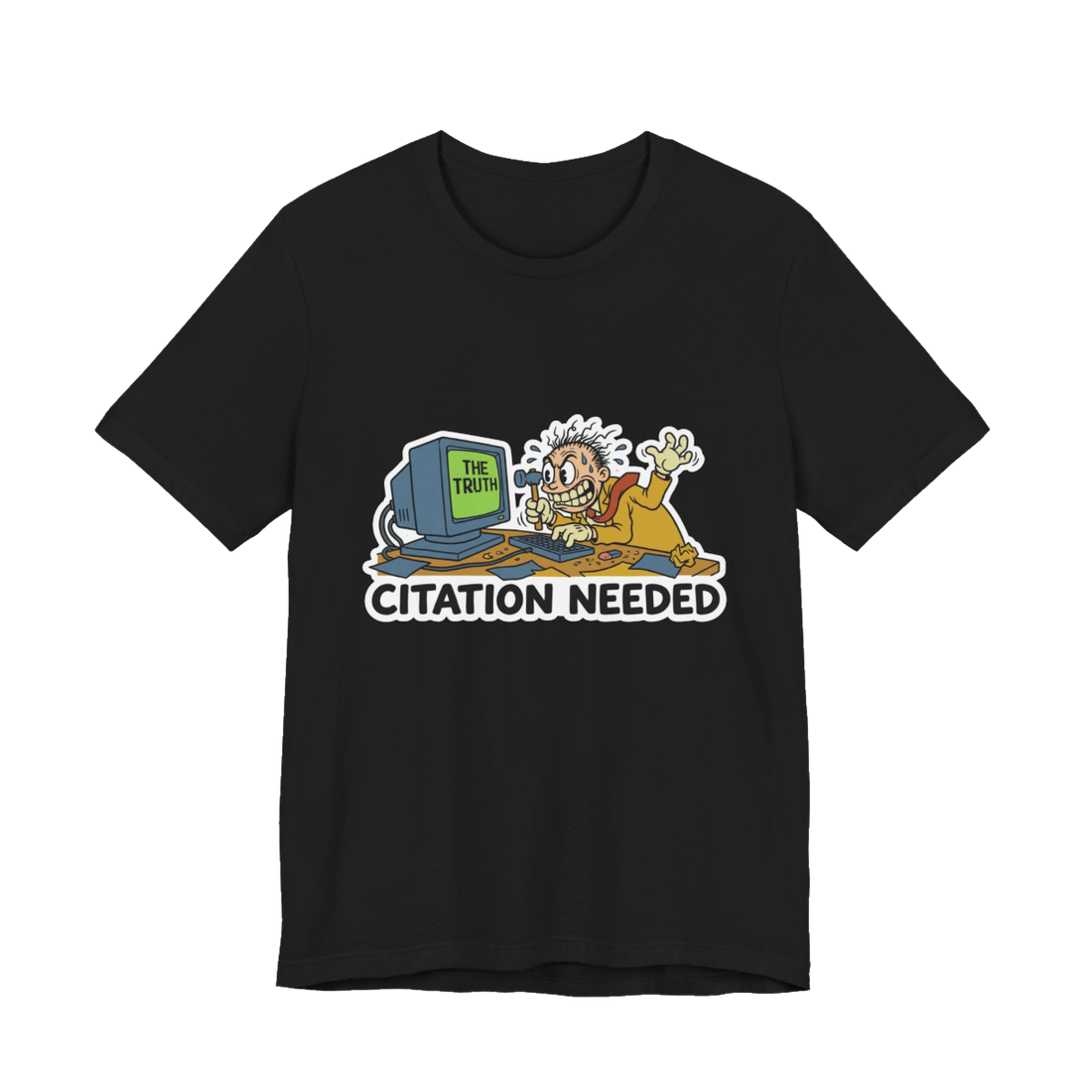 Citation Needed Shirt — Funny Wikipedia Editor Tee