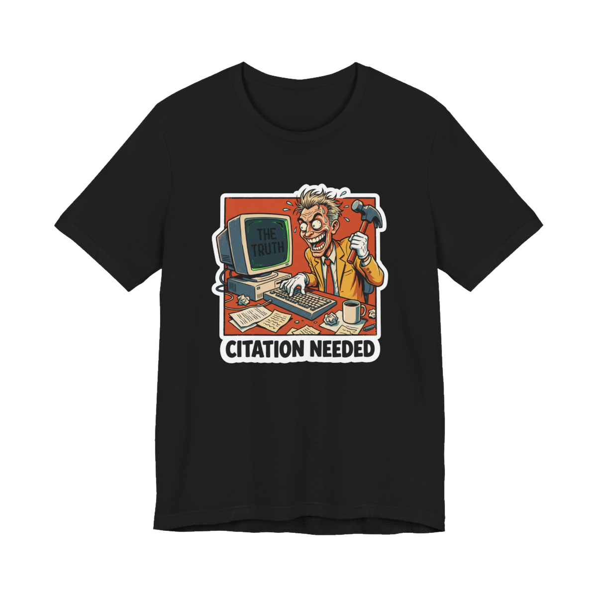 Citation Needed Shirt — Funny Wikipedia Editor Tee