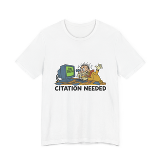 Citation Needed Shirt — Funny Wikipedia Editor Tee