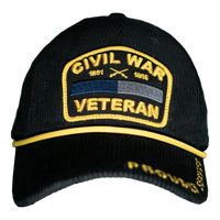 Civil War Veteran Hat — Thank You for Your Service (1861-1865)