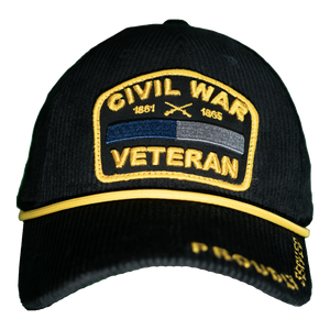 Civil War Veteran Hat — Thank You for Your Service (1861-1865)