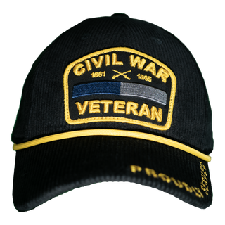 Civil War Veteran Hat — Thank You for Your Service (1861-1865)