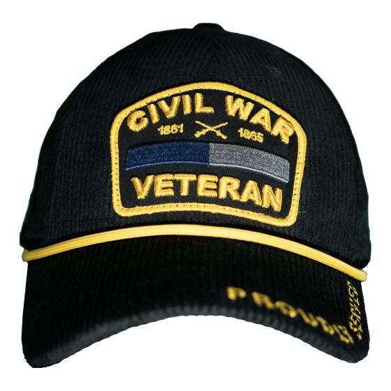 Civil War Veteran Hat — Thank You for Your Service (1861-1865)