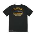 Civil War Veteran Tee — Proudly Served (1861-1865) — view 1