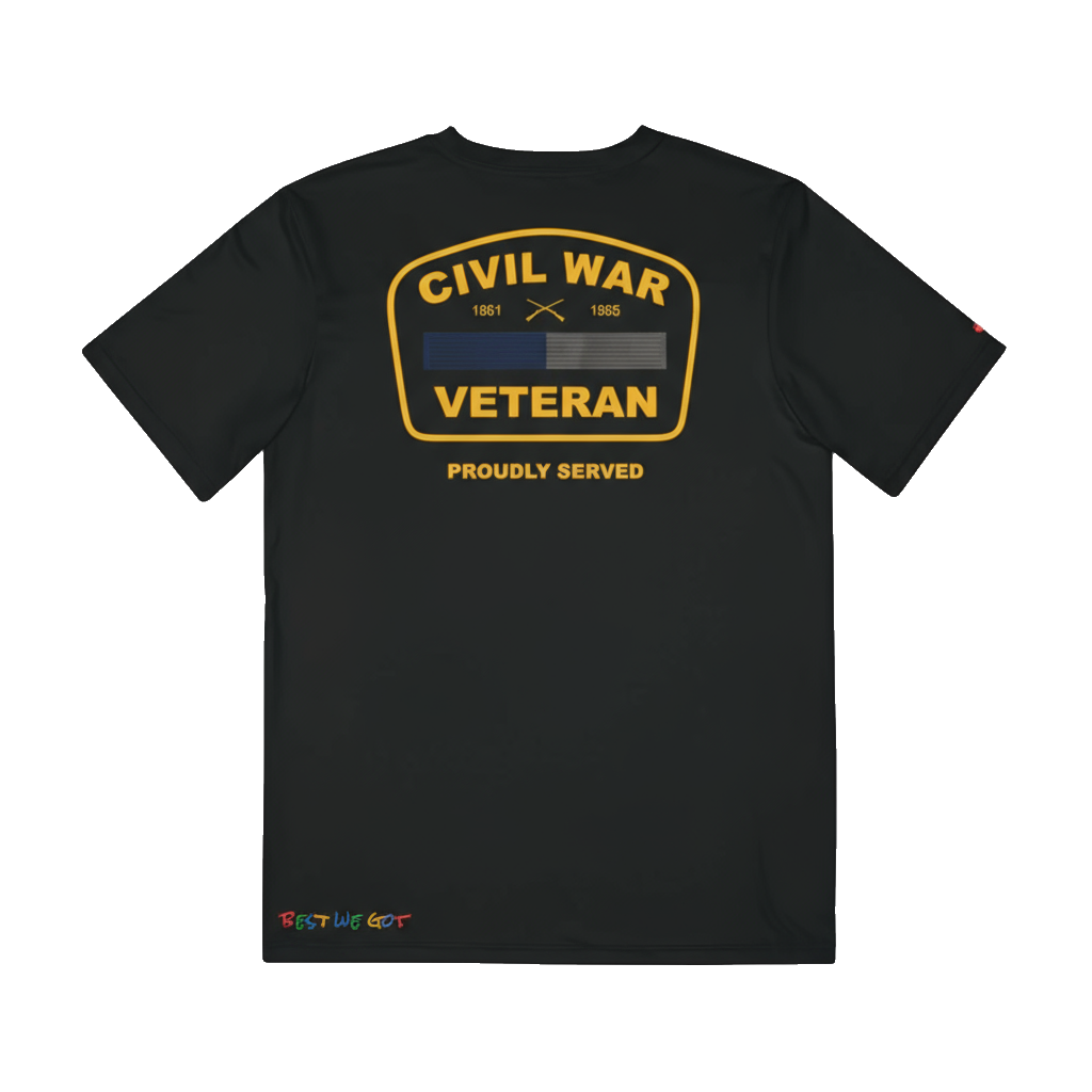 Civil War Veteran Tee — Proudly Served (1861-1865)