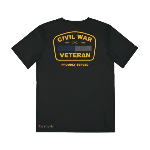 Civil War Veteran Tee — Proudly Served (1861-1865)