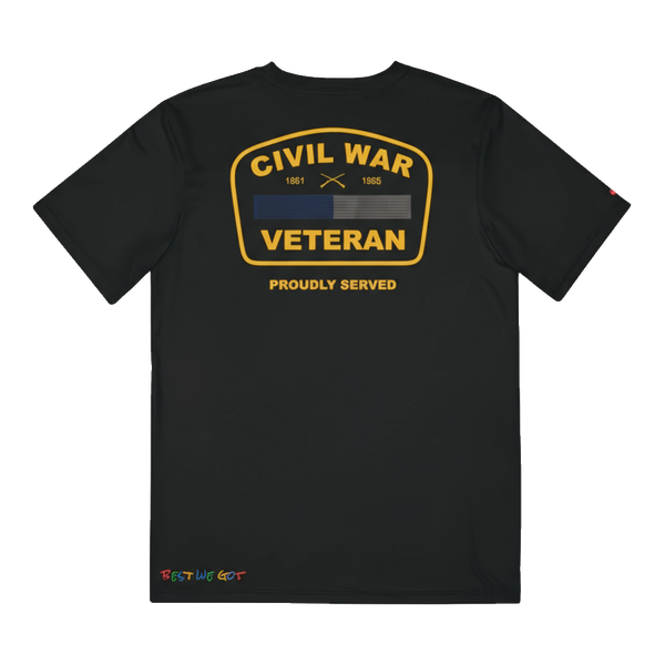 Civil War Veteran Tee — Proudly Served (1861-1865)