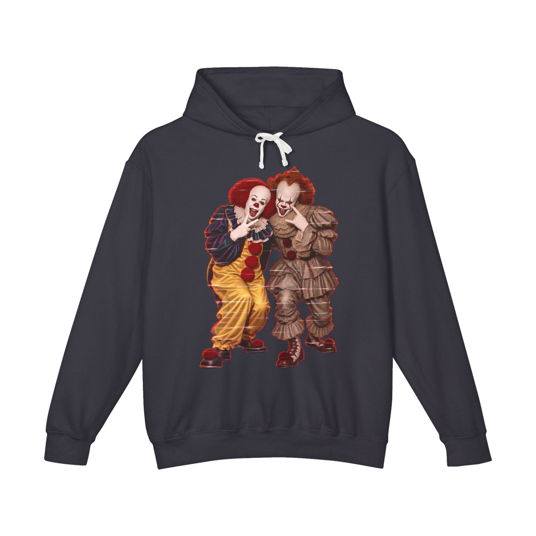 Clown to Clown Communication Hoodie — Funny Pennywise IT Clowns — Black
