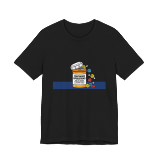 Continued Operations Prescription Shirt — Funny Dystopian Tee