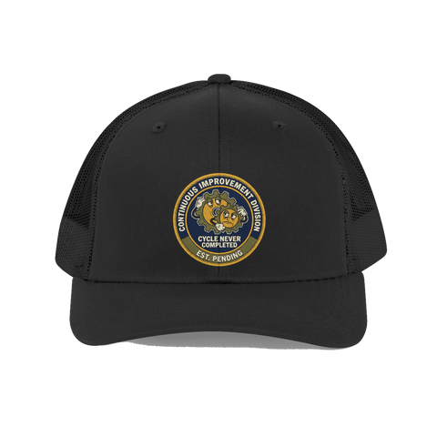 Continuous Improvement Division Hat — Funny Corporate Cap