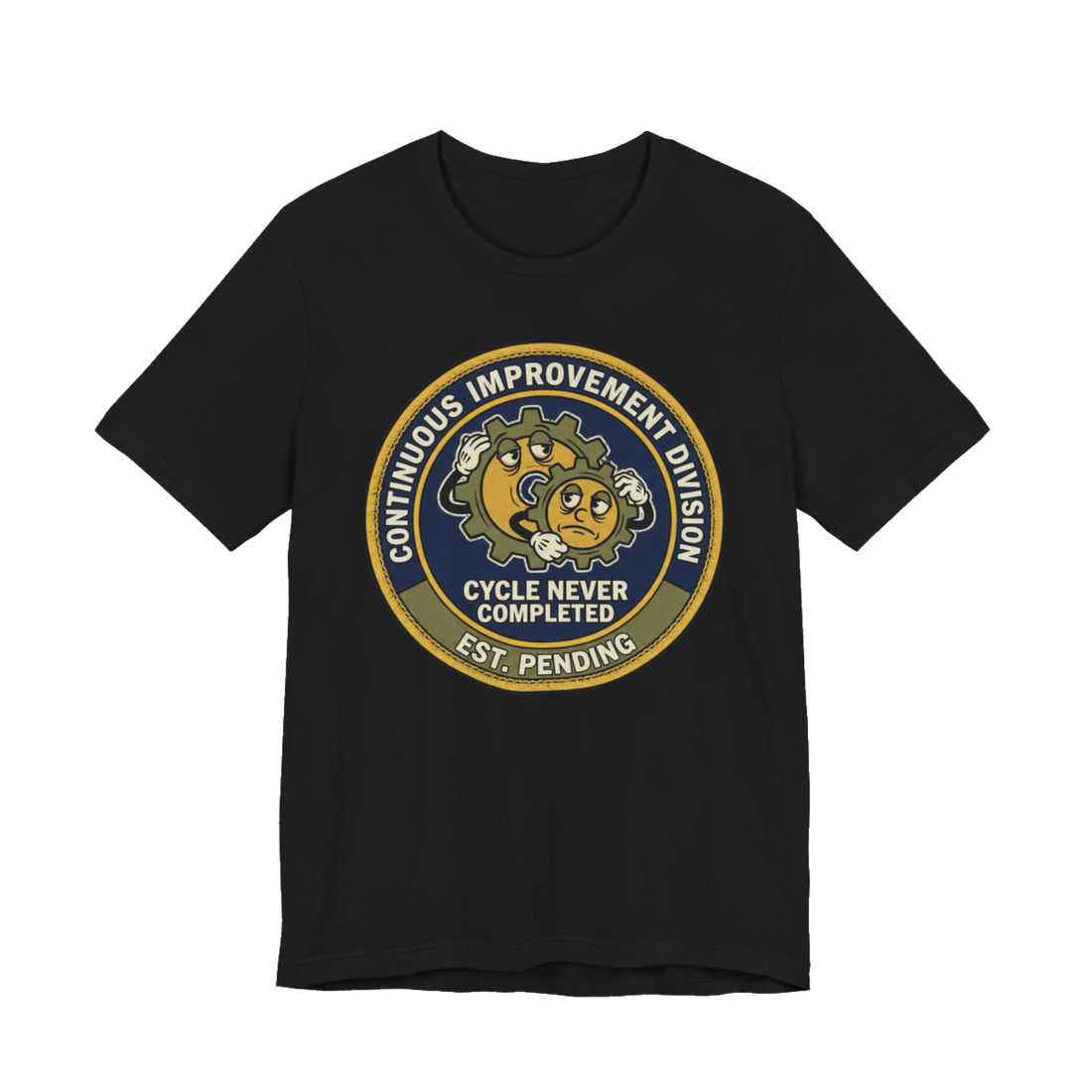 Continuous Improvement Division T-Shirt - Funny Corporate Tee