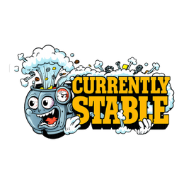 Currently Stable Sticker — Funny Mental Health Decal