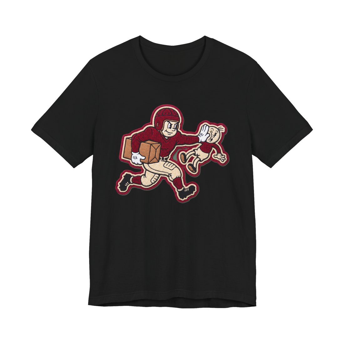 Doorbuster Champion — Black Friday Heisman TV T-Shirt — Black