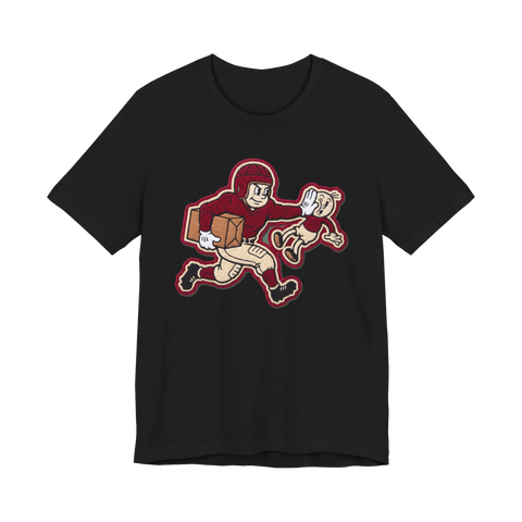 Doorbuster Champion — Black Friday Heisman TV T-Shirt — Black