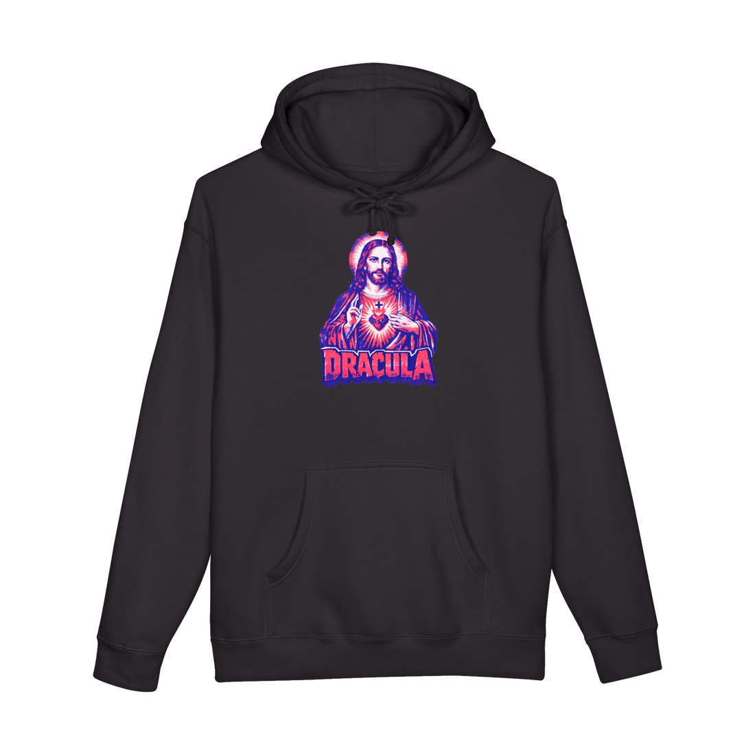 Dracula 33 AD Hoodie — Halloween Jesus Vampire Blasphemy Catholic — Black