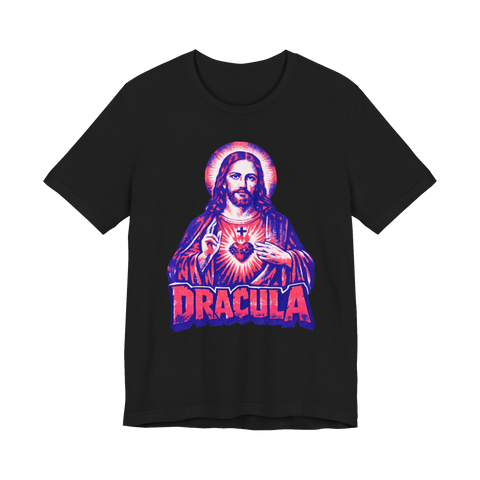 Dracula 33 AD T-Shirt — Halloween Jesus Vampire Blasphemy Catholic — Black