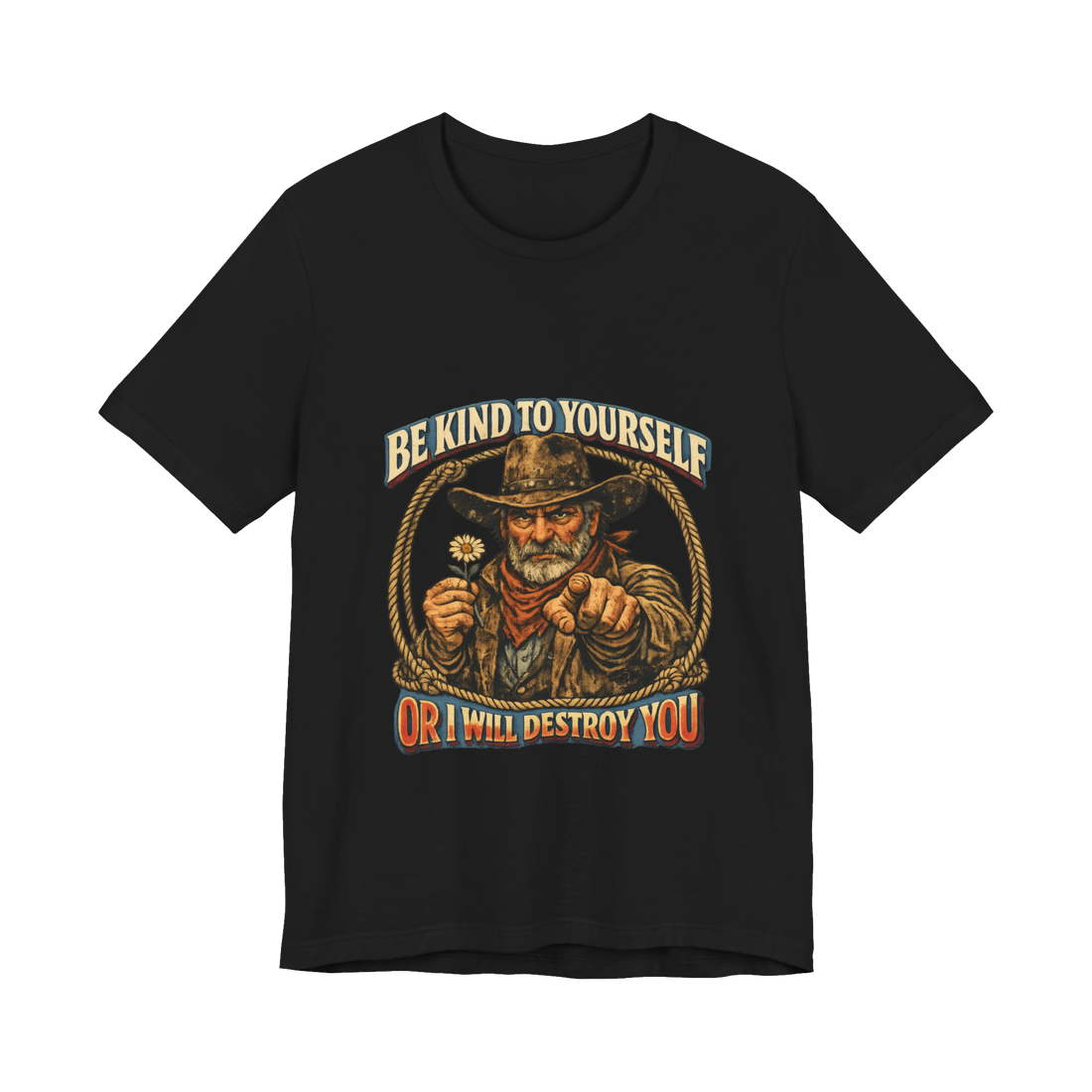 Draw Your Damn Boundaries Shirt — Funny Therapist Tee — Black