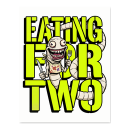 Eating For Two Tapeworm — Poster