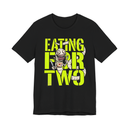 Eating For Two Tapeworm — Funny Fake Maternity Shirt