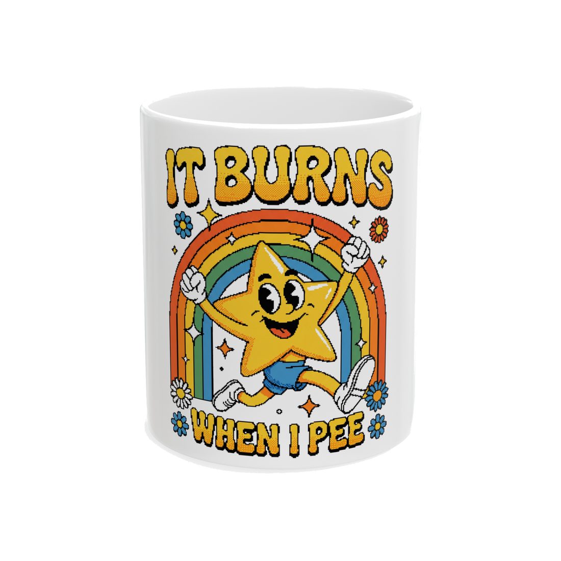 Excruciating Flank Pain — Funny Kidney Stone Mug