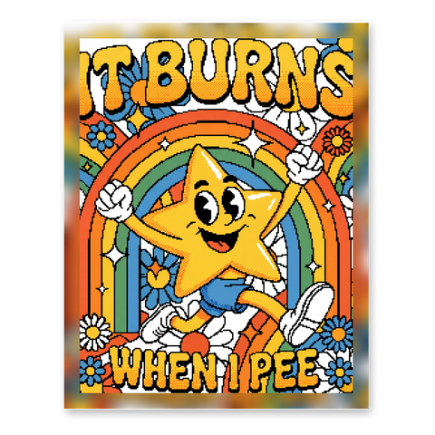 Excruciating Flank Pain — Funny Kidney Stone Poster