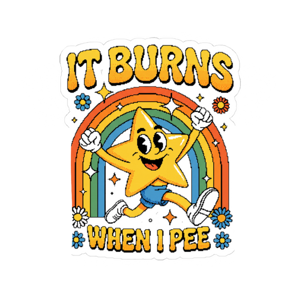Excruciating Flank Pain — Sticker