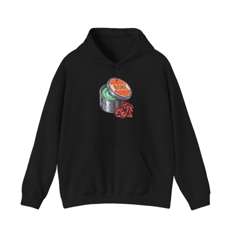 Exposed Bone Polish Hoodie — Funny Dark Humor Teeth Pullover
