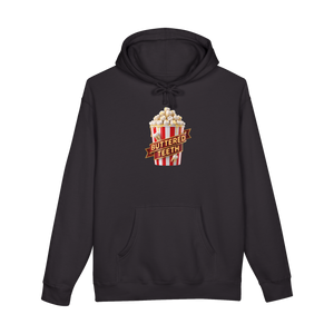 Extra Butter Molars — Cursed Teeth Popcorn Hoodie