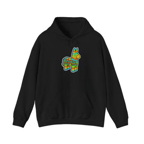 Festive Beating Receptacle — Funny Existential Piñata Hoodie