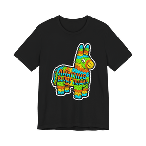 Festive Beating Receptacle — Funny Existential Piñata Tee