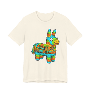 Festive Beating Receptacle — Funny Existential Piñata Tee
